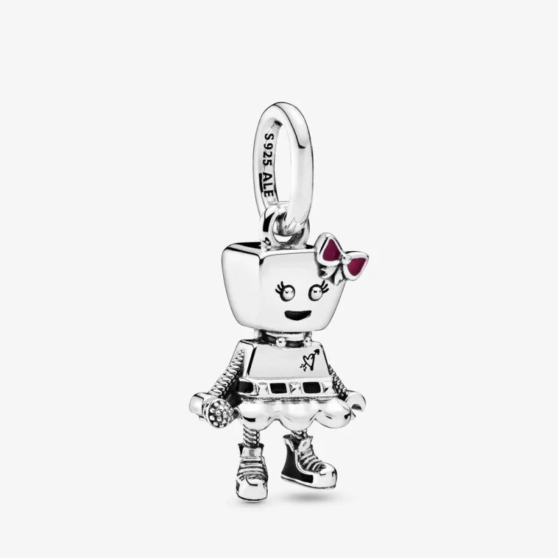 (Bild für) PANDORA Bella Bot Punk Band-Anhänger - 798245ENMX