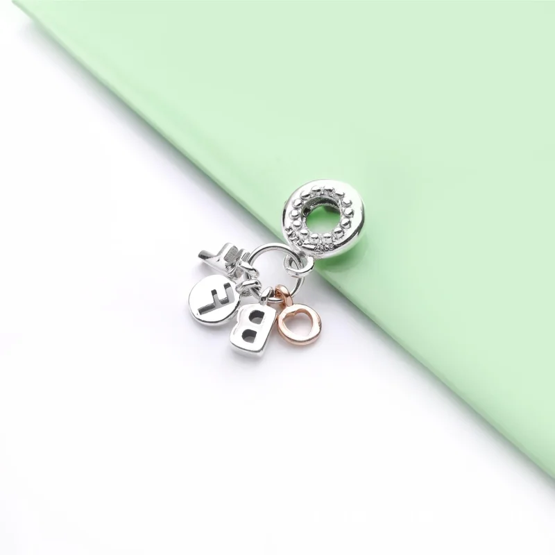 (Bild für) PANDORA Best Friends Forever Buchstaben-Anhänger - 788165NCC - Ansicht 3