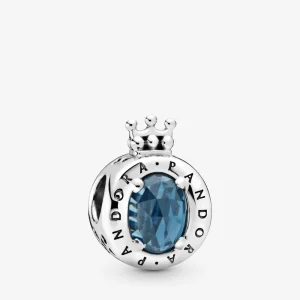 (Bild für) PANDORA Blue Sparkling Crown O Charm - 798266NMB