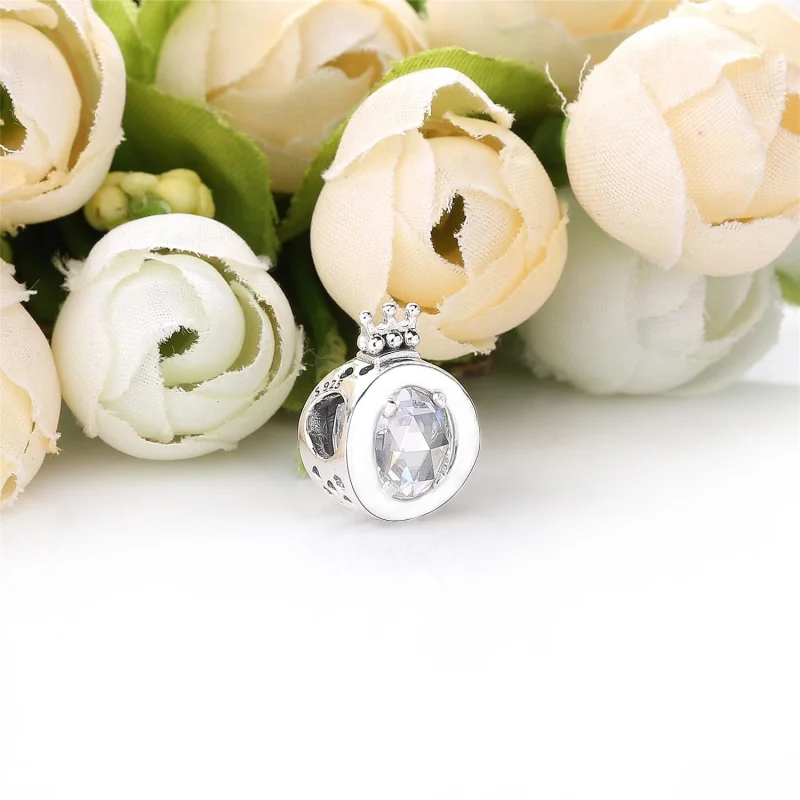 (Bild für) PANDORA Clear Sparkling Crown O Charm - 798266CZ - Ansicht 2