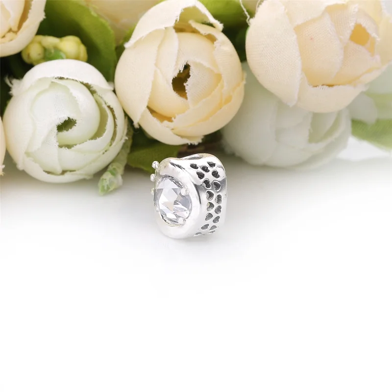 (Bild für) PANDORA Clear Sparkling Crown O Charm - 798266CZ - Ansicht 4