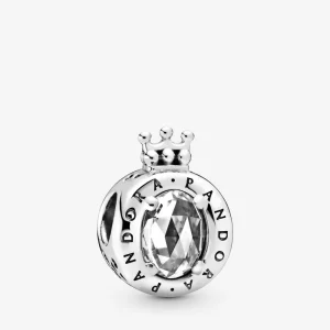 (Bild für) PANDORA Clear Sparkling Crown O Charm - 798266CZ