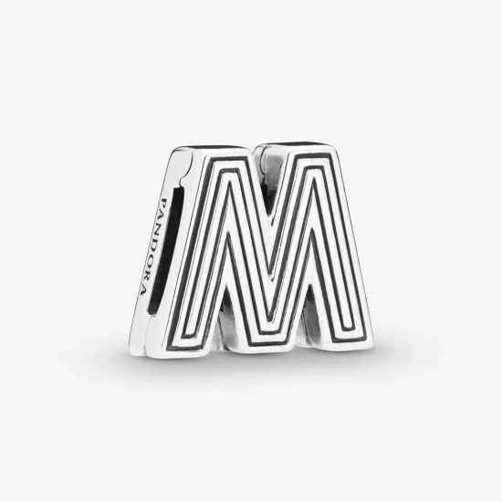 (Bild für) PANDORA Clip-Charm mit Buchstabe M - 798209