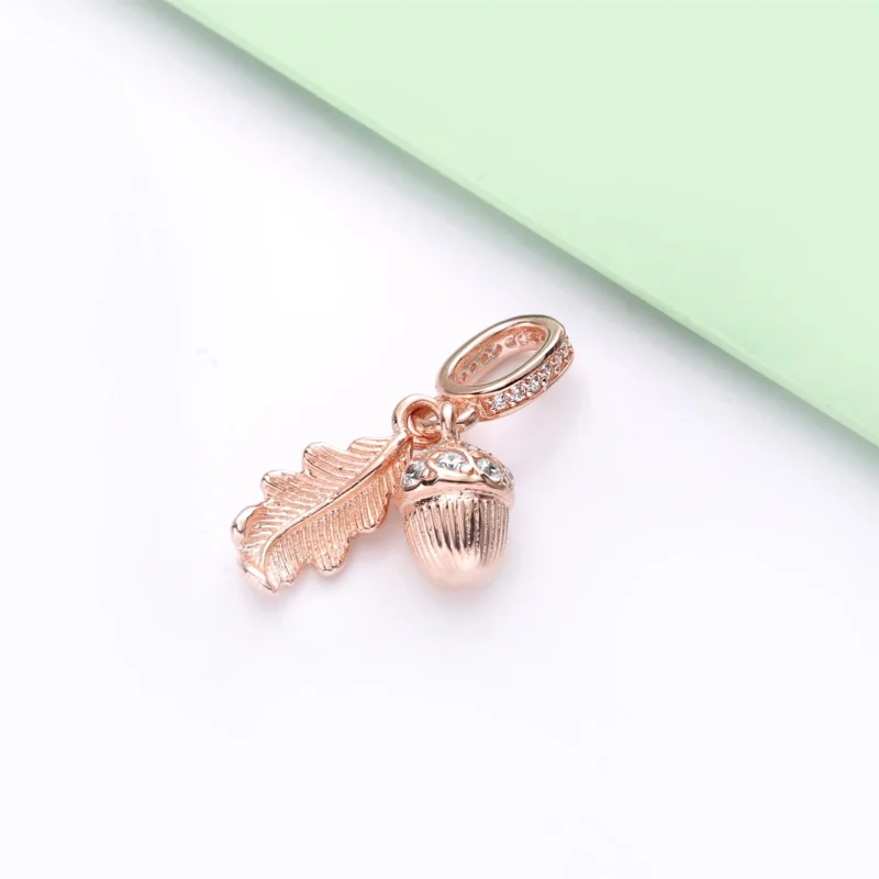 (Bild für) PANDORA Eichelblatt-Anhänger - 788248CZ - Ansicht 3