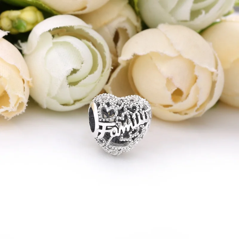 (Bild für) Pandora Family Herz Charm - 798571C00 - Ansicht 2