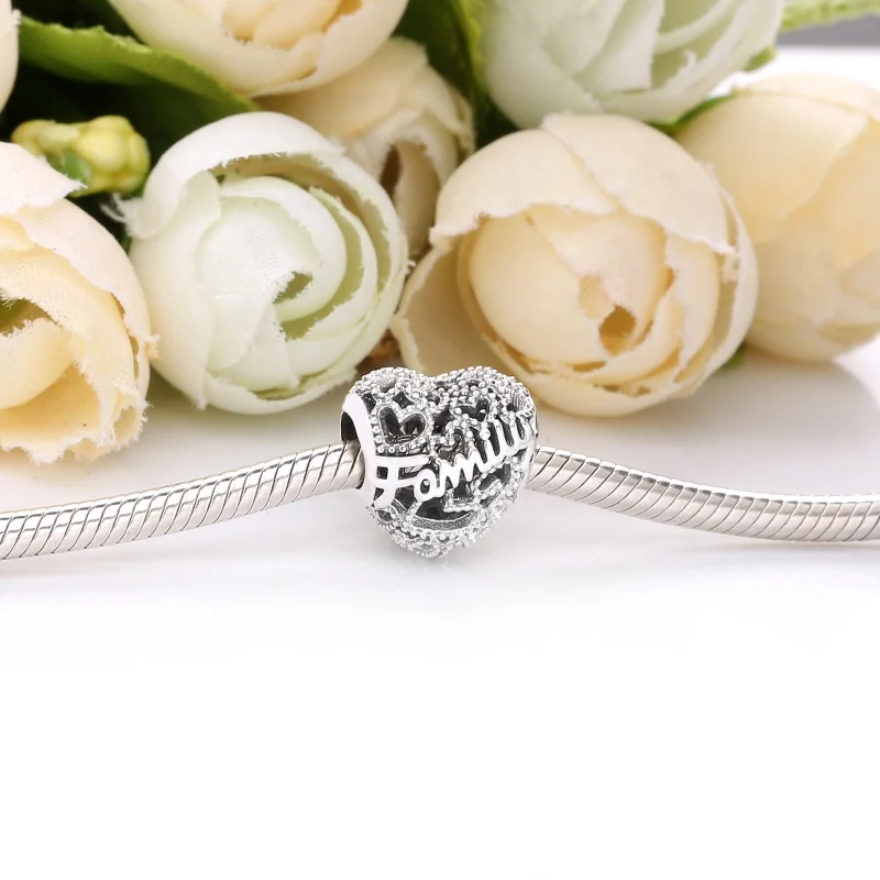 (Bild für) Pandora Family Herz Charm - 798571C00 - Ansicht 3