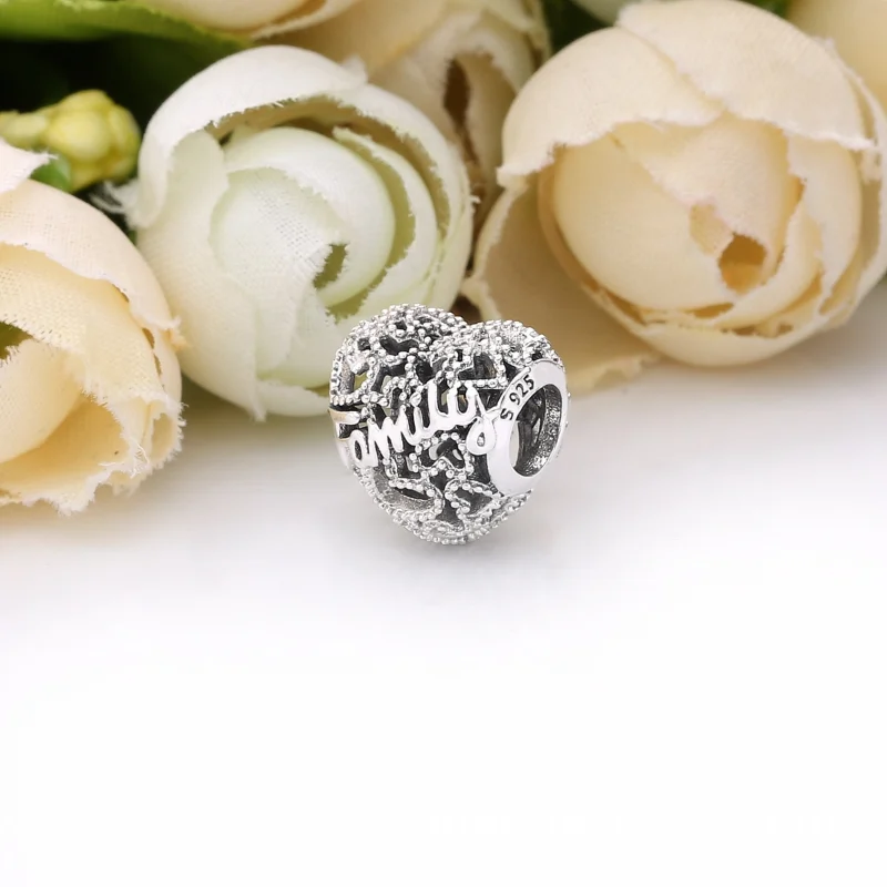(Bild für) Pandora Family Herz Charm - 798571C00 - Ansicht 4