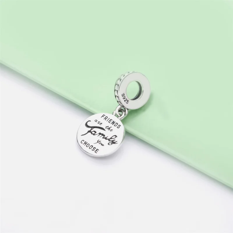 (Bild für) PANDORA „Friends Are Family“-Anhänger - 798124EN16 - Ansicht 4