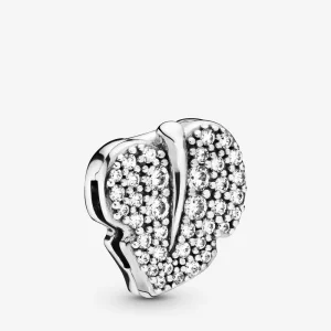 (Bild für) PANDORA Funkelnder Blatt-Clip-Charm - 798293CZ