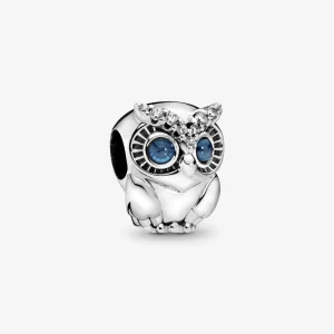 (Bild für) PANDORA Funkelnder Eulen-Charm - 798397NBCB