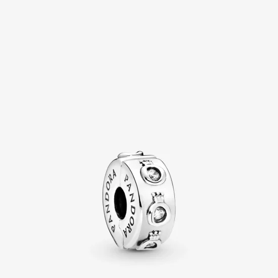(Bild für) PANDORA Funkelnder Kronen-O-Clip-Charm - 798326CZ