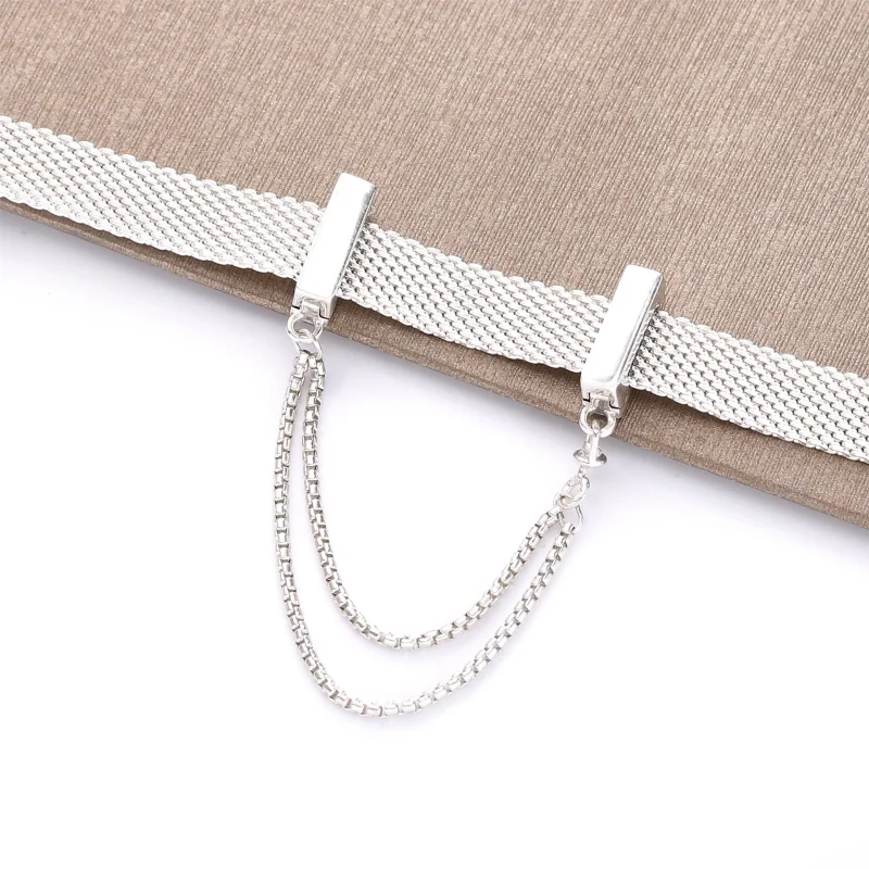 (Bild für) PANDORA Funkelnder Sicherheitsketten-Clip-Charm - 798269CZ - Ansicht 4