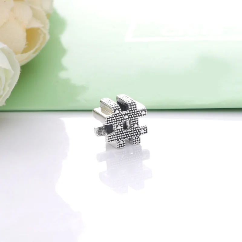 (Bild für) PANDORA Hashtag-Symbol-Charm - 798128 - Ansicht 2