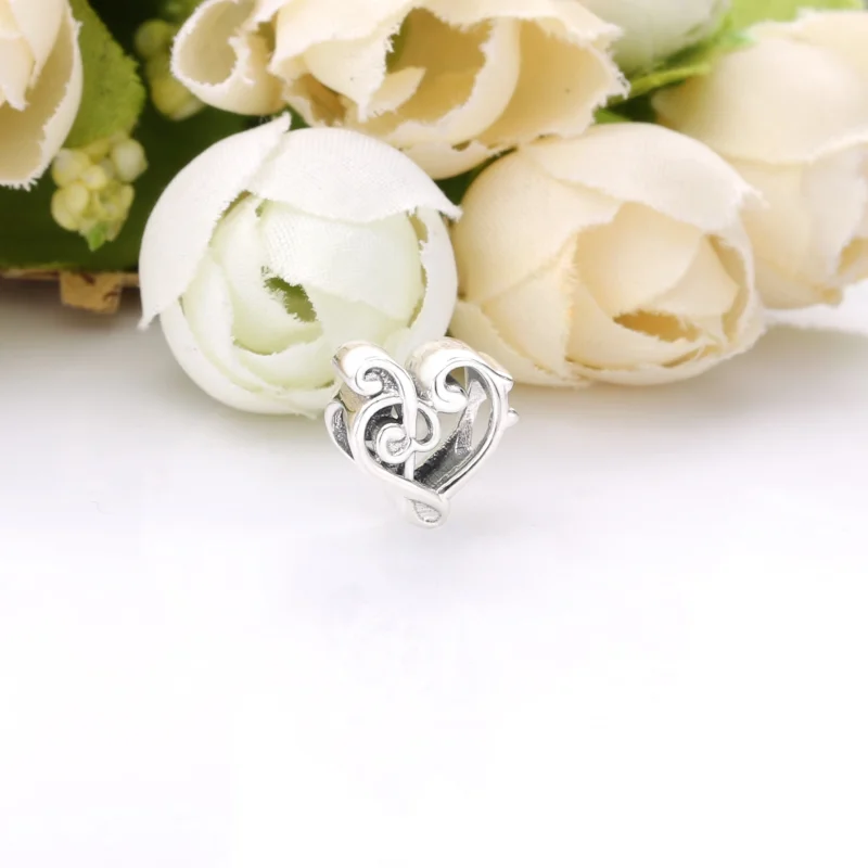 (Bild für) PANDORA Herz-Charm mit Violinschlüssel - 798346 - Ansicht 2