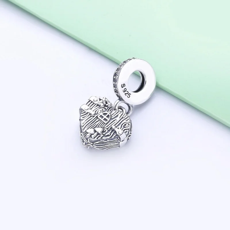 (Bild für) PANDORA Home Sweet Heart Charm-Anhänger - 798284CZ - Ansicht 2