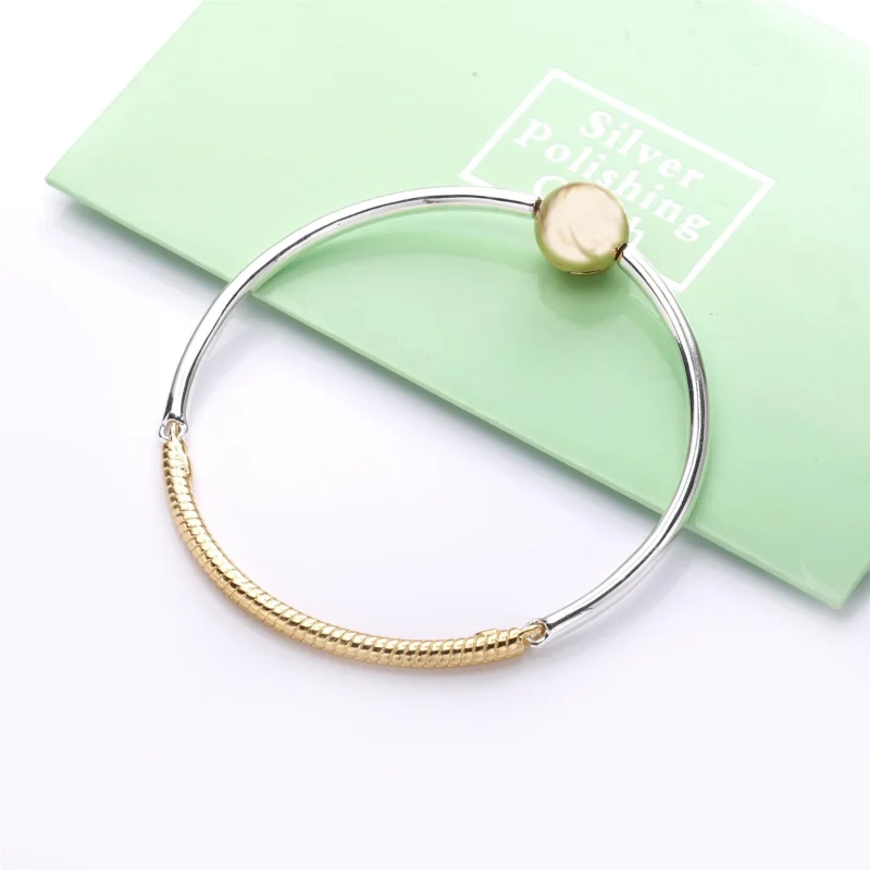 (Bild für) Pandora Moments Armreif mit drei Gliedern - 568143 - Ansicht 3