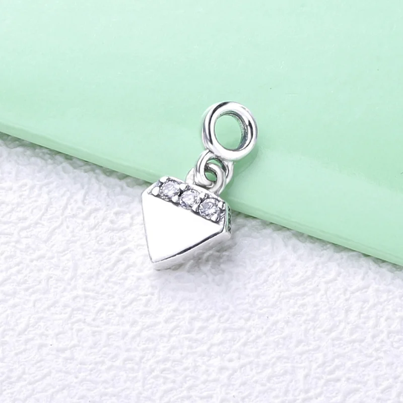 (Bild für) PANDORA My Bright Diamond Micro Dangle Charm - 798368CZ - Ansicht 2