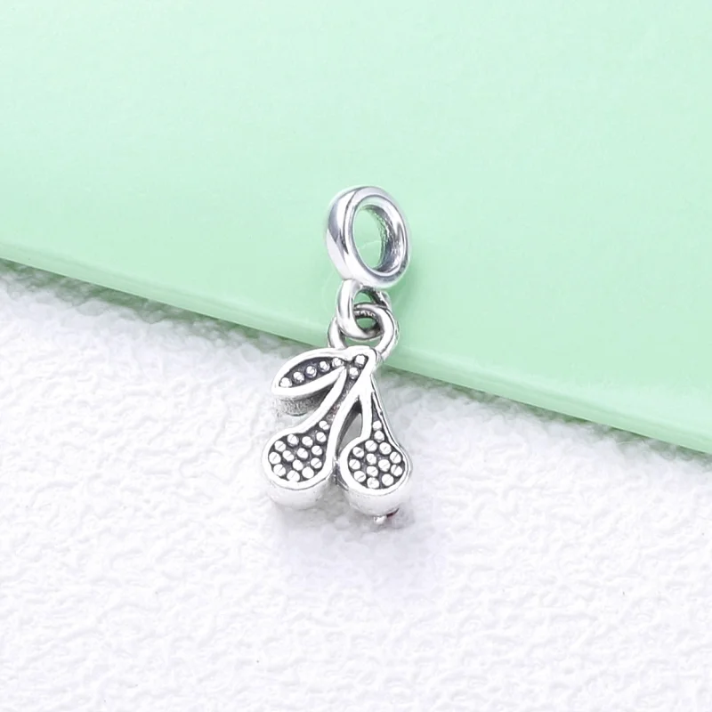 (Bild für) PANDORA My Cherry Micro Dangle Charm - 798371NCC - Ansicht 3