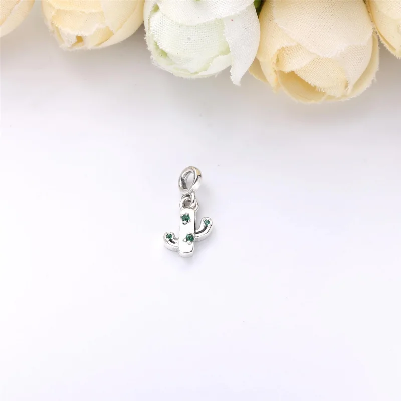 (Bild für) PANDORA My Lovely Cactus Micro Dangle Charm - 798372NRG - Ansicht 3