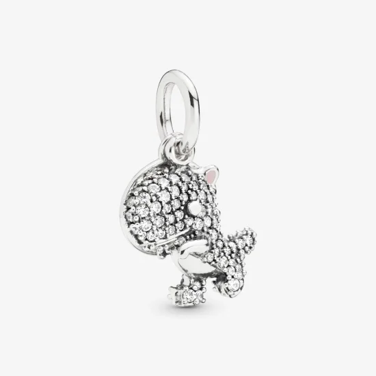 (Bild für) PANDORA Pavé-Dinosaurier-Anhänger - 798186CZ