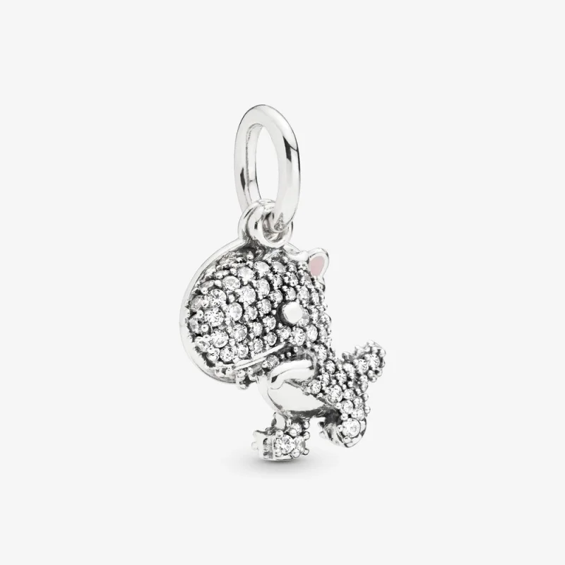 (Bild für) PANDORA Pavé-Dinosaurier-Anhänger - 798186CZ