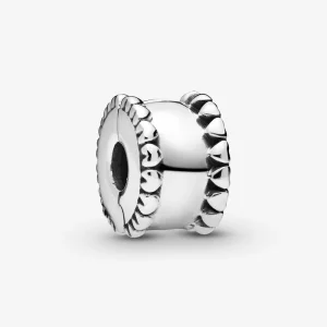 (Bild für) PANDORA Perlenherz-Clip-Charm - 798560C00