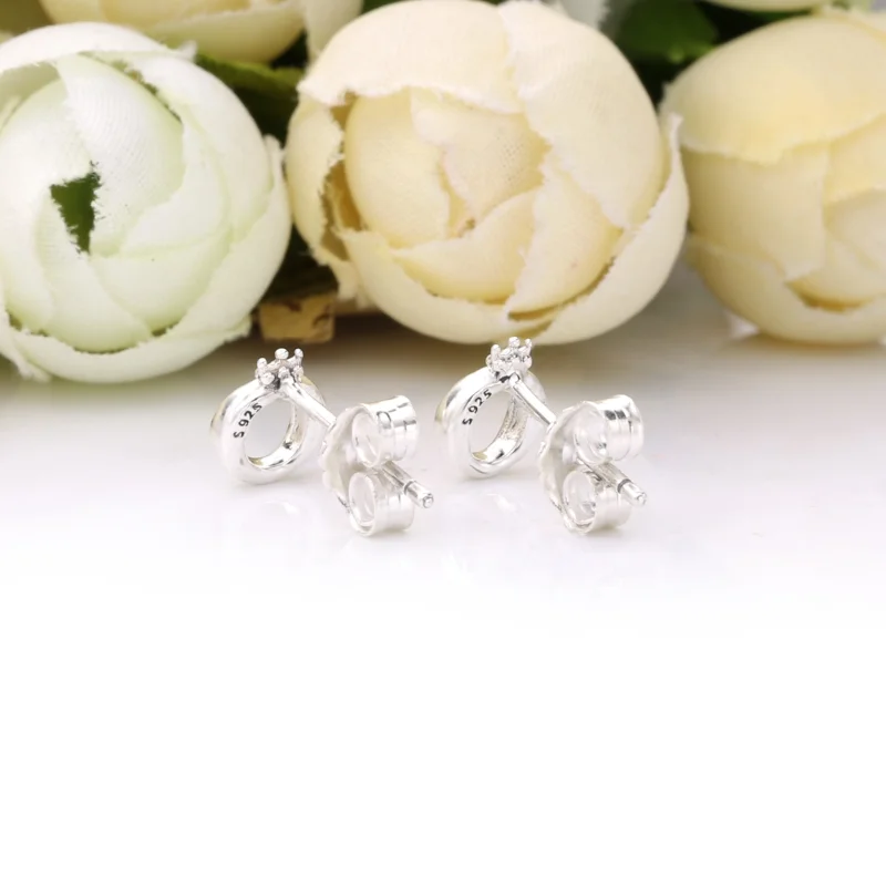 (Bild für) PANDORA Polierte Crown O Ohrstecker - 298295 - Ansicht 3