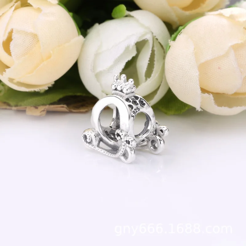 (Bild für) PANDORA Polierter Crown O Carriage Charm - 798323 - Ansicht 3