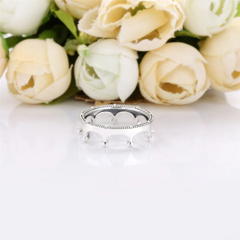 (Bild für) Pandora Polierter Kronenring aus Sterlingsilber - 198599C00 - Ansicht 5