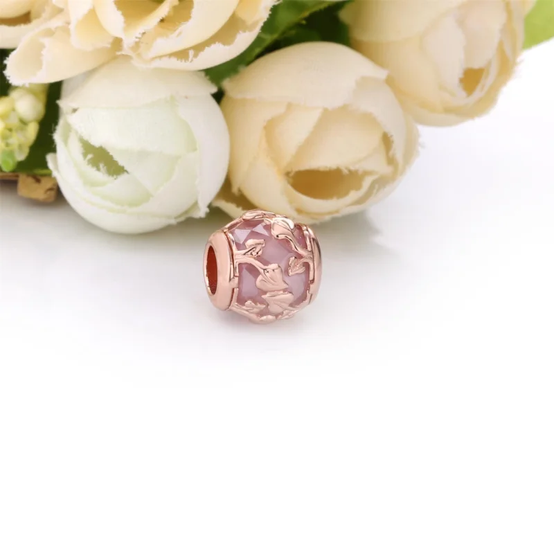 (Bild für) PANDORA Rosa Deko-Blätter-Charm - 788238SSP - Ansicht 2