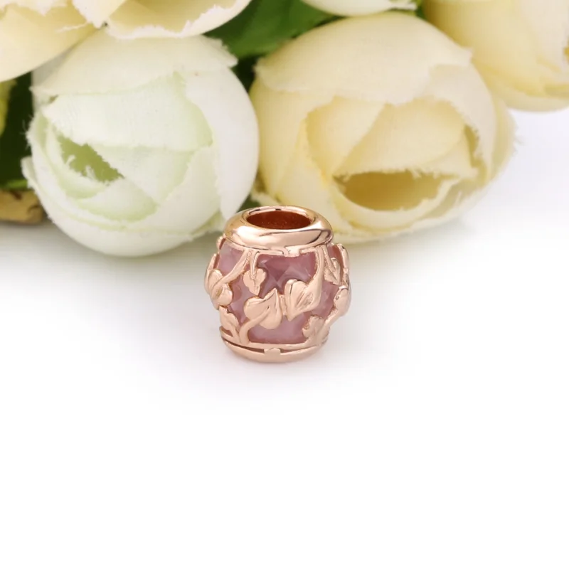 (Bild für) PANDORA Rosa Deko-Blätter-Charm - 788238SSP - Ansicht 3