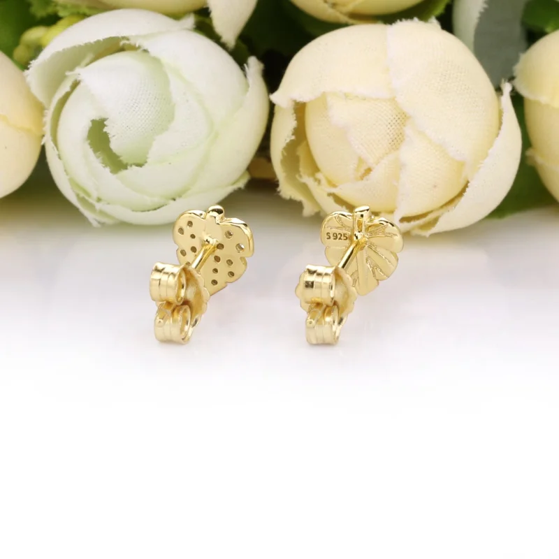 (Bild für) Pandora Shine Glänzende und funkelnde Blatt-Ohrstecker - 268334CZ - Ansicht 3