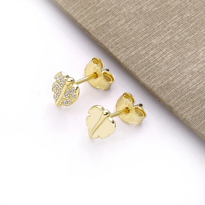 (Bild für) Pandora Shine Glänzende und funkelnde Blatt-Ohrstecker - 268334CZ - Ansicht 4