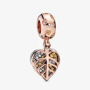 (Bild für) PANDORA Sparkling Leaves Charm-Anhänger - 788247CZ