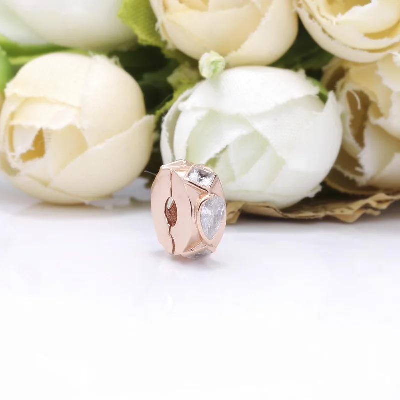 (Bild für) PANDORA Clip-Charm mit geometrischen Formen - 788429C01 - Ansicht 2