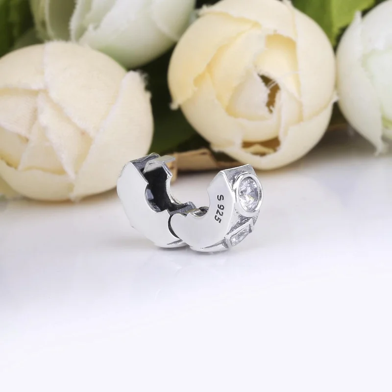 (Bild für) PANDORA Clip-Charm mit geometrischen Formen - 798463C01 - Ansicht 3