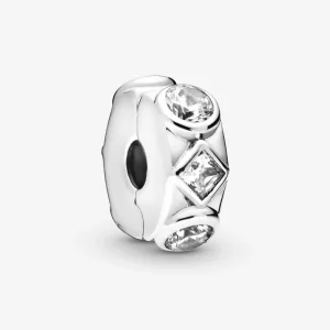 (Bild für) PANDORA Clip-Charm mit geometrischen Formen - 798463C01