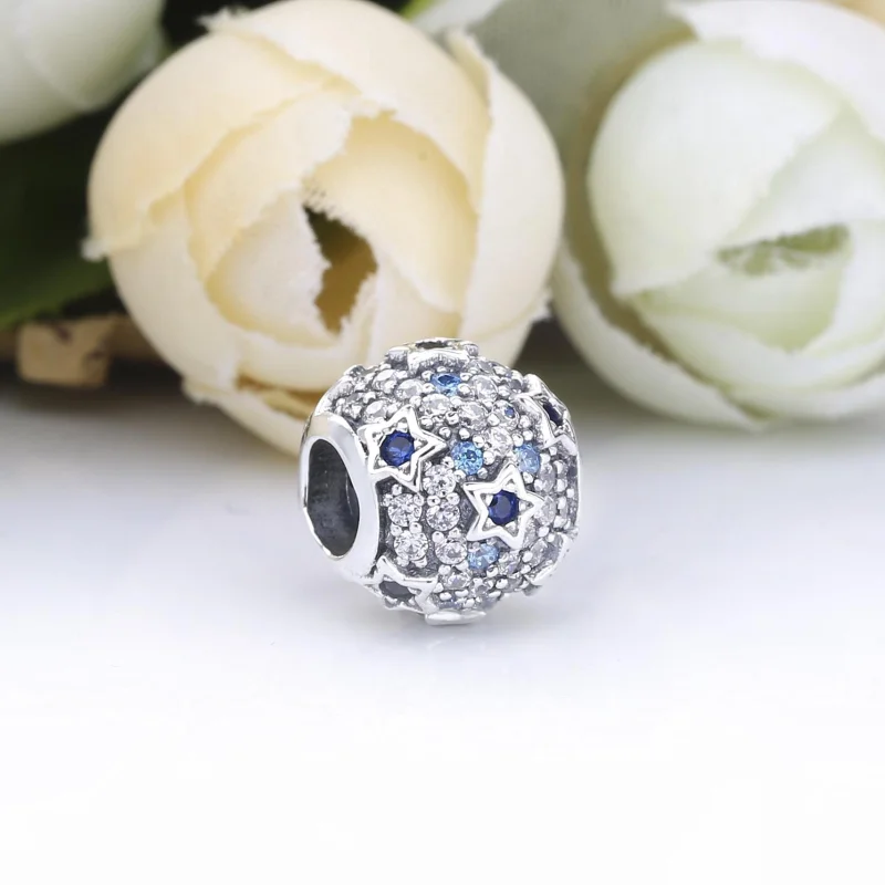 (Bild für) PANDORA Elevated Stars Pavé-Charm - 798467C01 - Ansicht 2