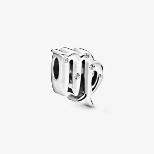 (Bild für) PANDORA Funkelnder Sternzeichen-Charm Jungfrau - 798417C01