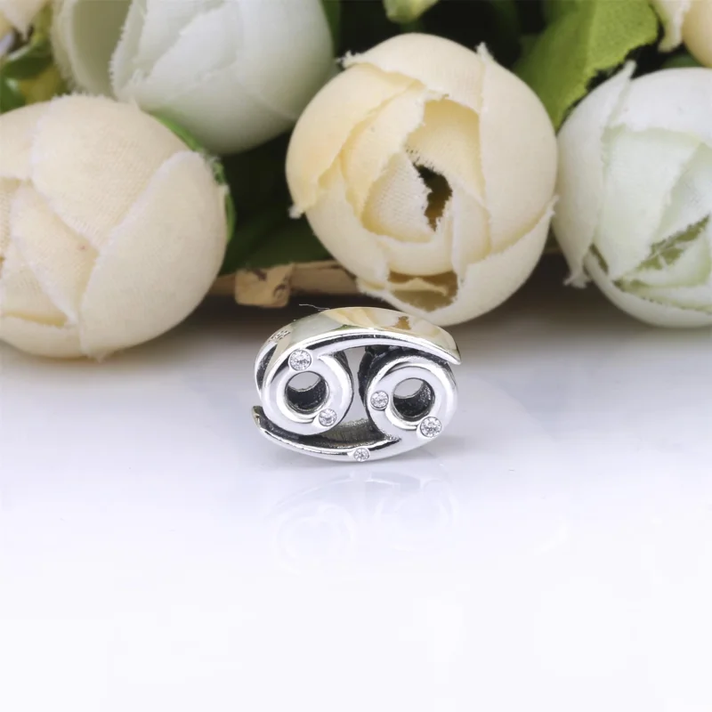 (Bild für) PANDORA Funkelnder Sternzeichen-Charm Krebs - 798434C01 - Ansicht 3