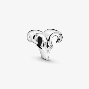 (Bild für) PANDORA Funkelnder Widder-Sternzeichen-Charm - 798416C01