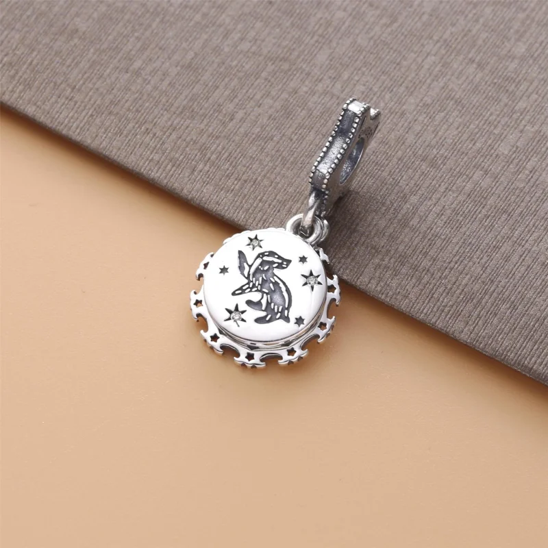 (Bild für) PANDORA Harry Potter, Hufflepuff-Anhänger - 798832C01 - Ansicht 2
