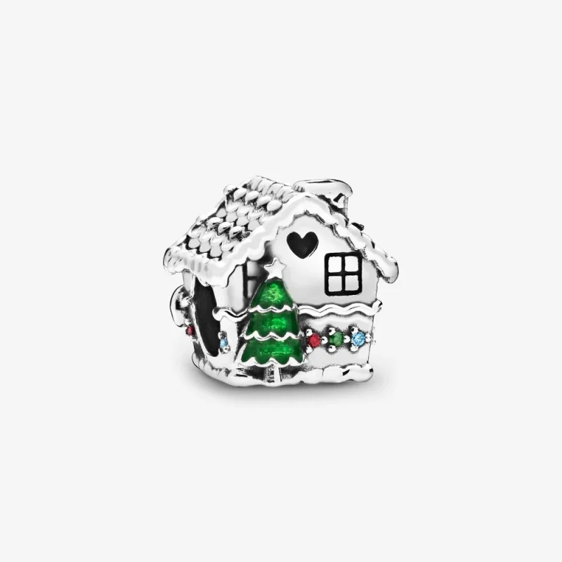(Bild für) PANDORA Lebkuchenhaus-Charm - 798471C01 - Ansicht 2