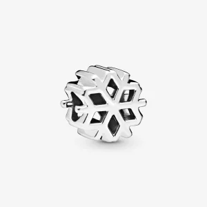 (Bild für) PANDORA Polierter Schneeflocken-Charm - 798469C00