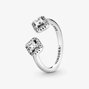 (Bild für) PANDORA Square Sparkle Offener Ring - 198506C01