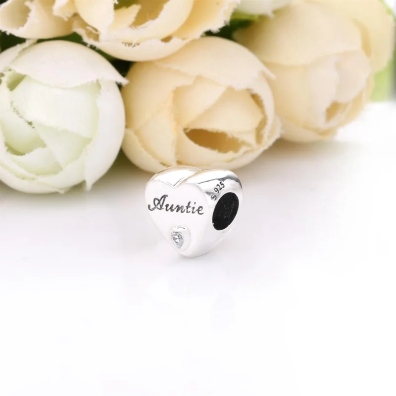 (Bild für) PANDORA Auntie Love Herz-Charm - 798261CZ - Ansicht 3