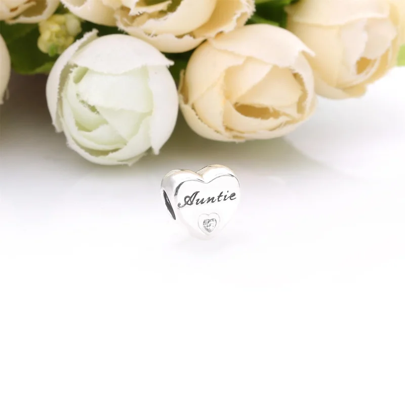 (Bild für) PANDORA Auntie Love Herz-Charm - 798261CZ - Ansicht 4