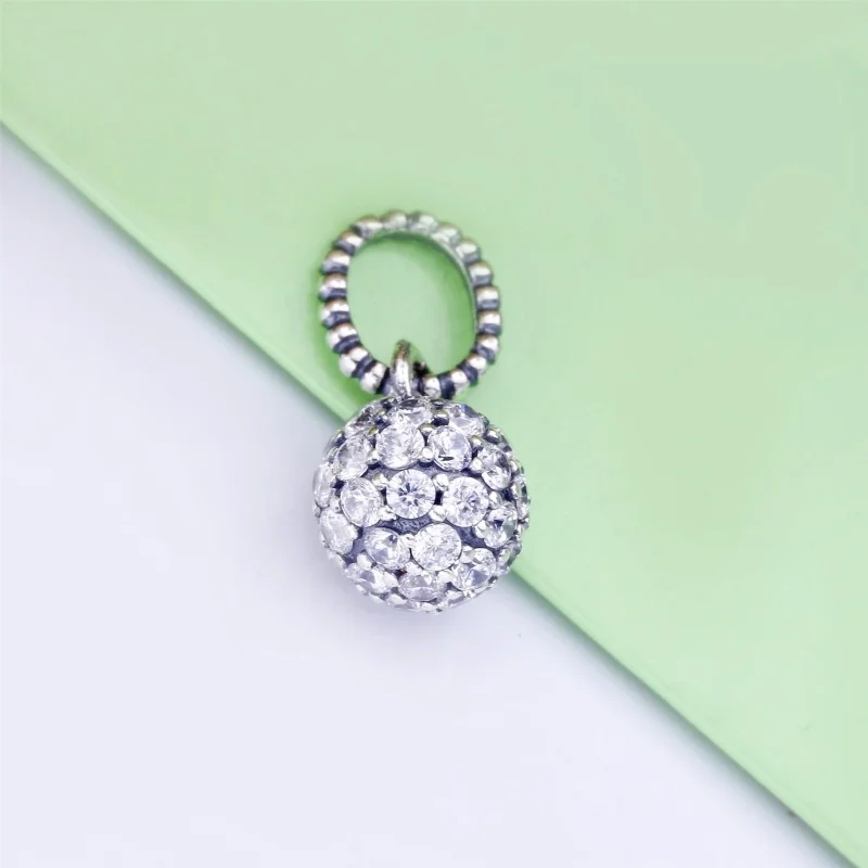 (Bild für) PANDORA Pavé-Kugelanhänger - 398690C01 - Ansicht 3