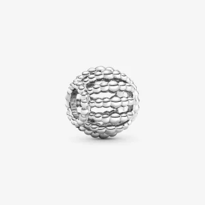 (Bild für) Durchbrochener Charm mit Perlen von PANDORA - 798679C00