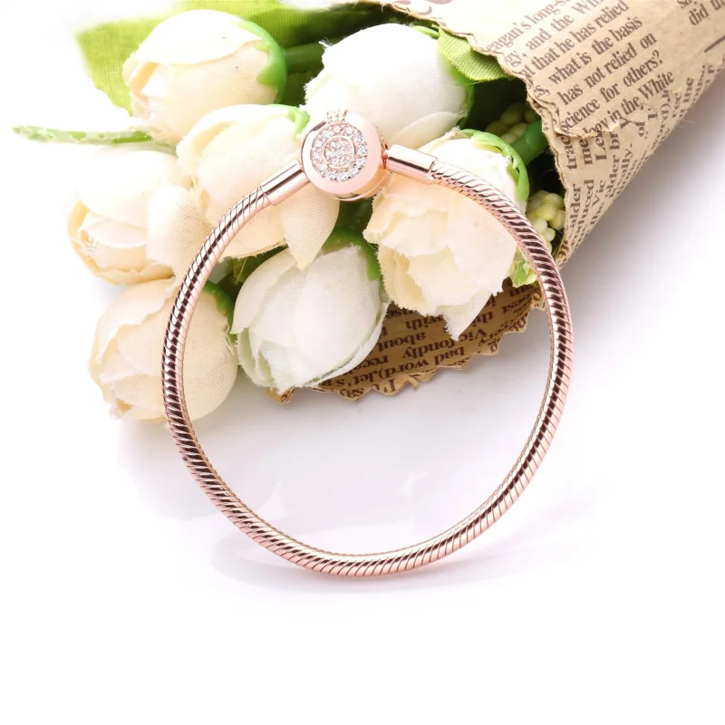 (Bild für) Funkelndes Crown O Schlangen Gliederarmband - 589046C01 - Ansicht 3